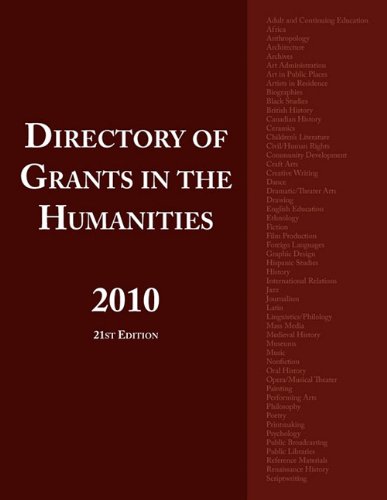 Directory Of Grants In The Humanities 2010 [Paperback]