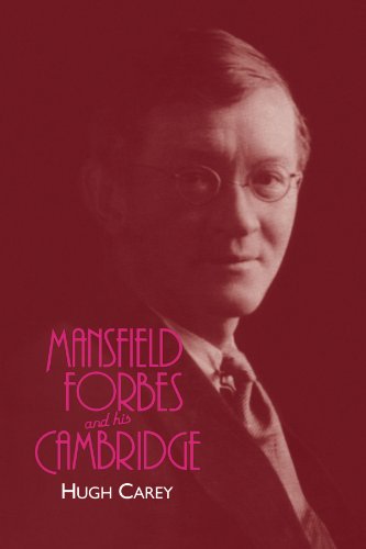 Mansfield Forbes and his Cambridge [Paperback]