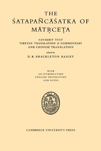 The Satapancasatka of Matrceta [Paperback]