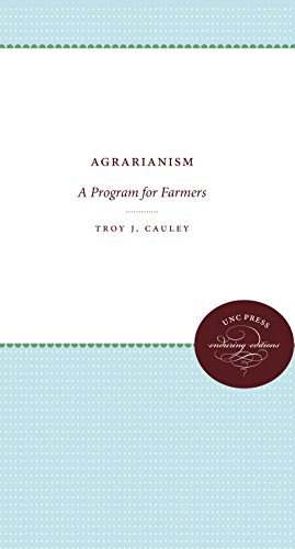 Agrarianism A Program For Farmers [Paperback]