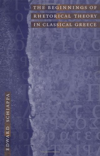 The Beginnings of Rhetorical Theory in Classical Greece [Hardcover]