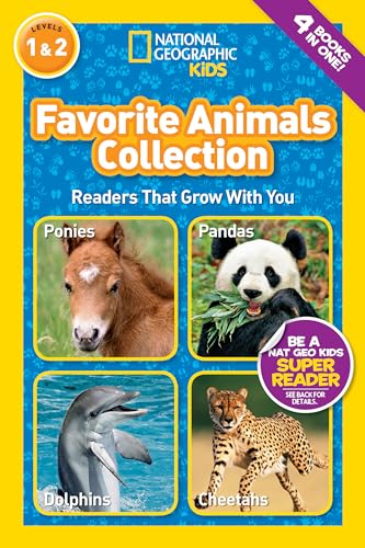 Favorite Animals Collection (National Geographic Kids Readers, Levels 1 &amp 2) [Paperback]