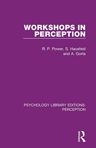 Workshops in Perception [Paperback]