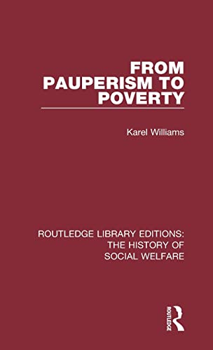 From Pauperism to Poverty [Hardcover]