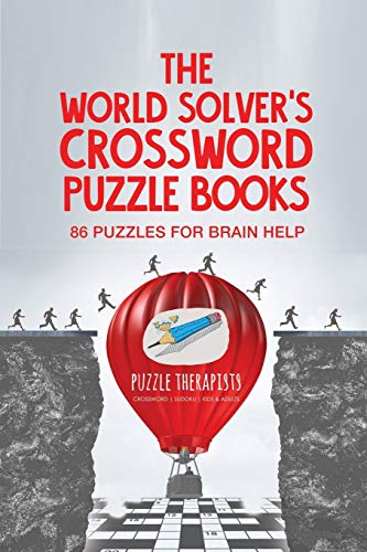 World Solver's Crossword Puzzle Books 86 Puzzles for Brain Help [Paperback]