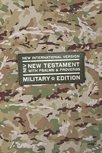 NIV, New Testament with Psalms and Proverbs, Military Edition, Compact, Paperbac [Paperback]