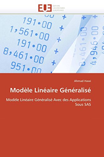Modle Linaire Gnralis Modle Linaire Gnralis Avec Des Applications Sou [Paperback]