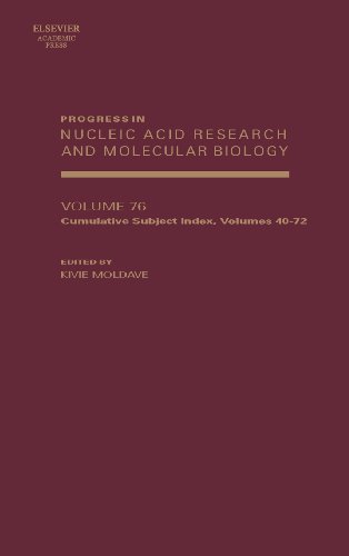 Progress in Nucleic Acid Research and Molecular Biology: Subject Index Volume (4 [Hardcover]