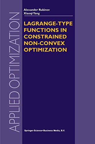 Lagrange-type Functions in Constrained Non-Convex Optimization [Paperback]