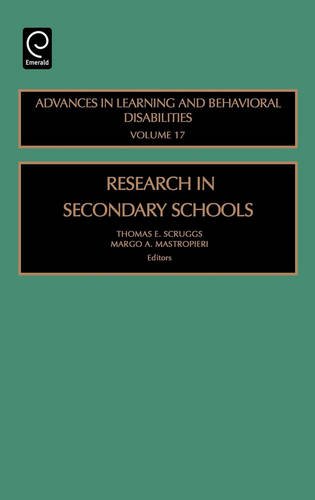 Research in Secondary Schools [Hardcover]