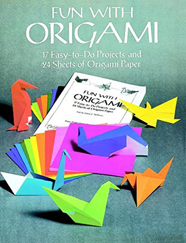 Fun with Origami 17 Easy-To-Do Projects and 24 Sheets of Origami Paper [Paperback]