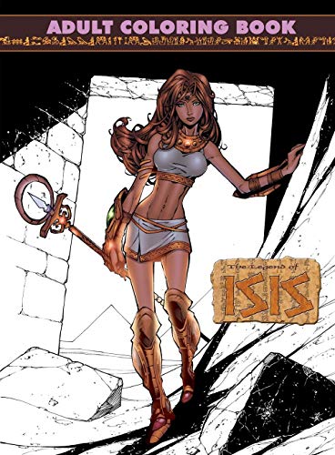 Legend of Isis  Adult Coloring Book [Paperback]