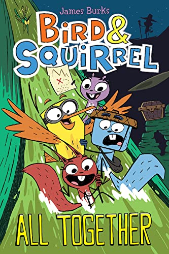 Bird & Squirrel All Together A Graphic Novel (Bird & Squirrel 7) [Paperback]
