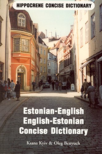 Estonian-English/English-Estonian Concise Dictionary [Paperback]