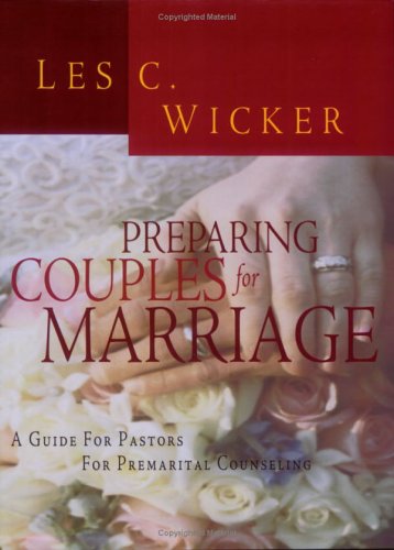 Preparing Couples For Marriage [Paperback]