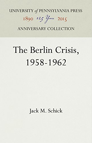 Berlin Crisis, 1958-1962 [Hardcover]