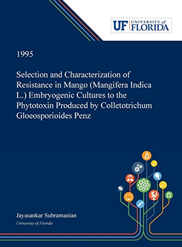Selection And Characterization Of Resistance In Mango (Mangifera Indica L.) Embr