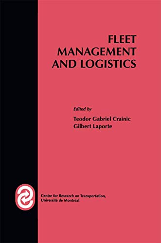 Fleet Management and Logistics [Paperback]