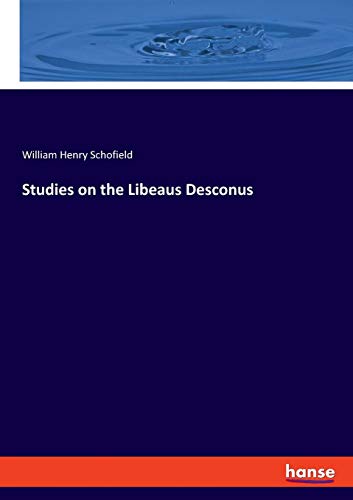 Studies on the Libeaus Desconus [Paperback]