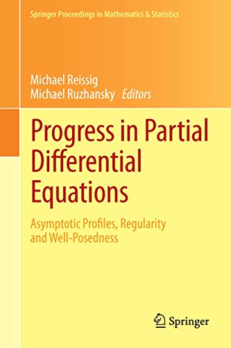 Progress in Partial Differential Equations Asymptotic Profiles, Regularity and  [Hardcover]