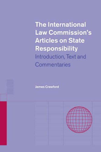 The International Law Commission's Articles on State Responsibility Introductio [Hardcover]