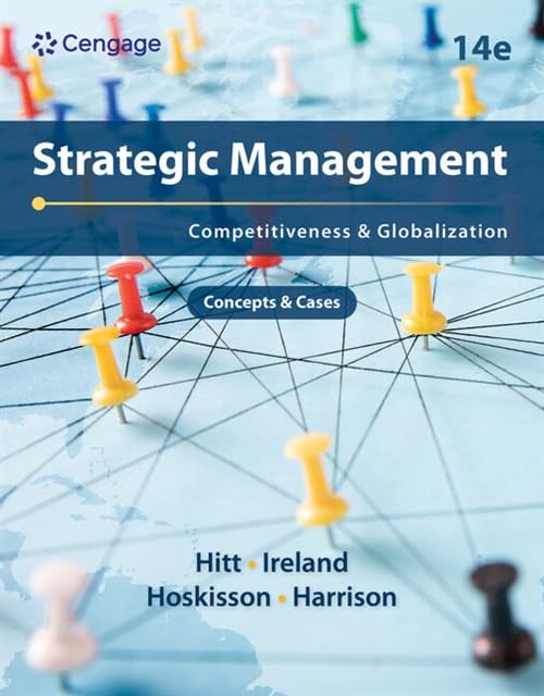 Strategic Management Concepts and Cases Competitiveness and Globalization [Paperback]