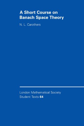 A Short Course on Banach Space Theory [Paperback]