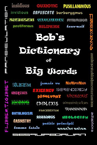 Bob's Dictionary Of Big Words [Paperback]