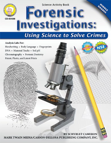 Forensic Investigations, Grades 6 - 8 Using Science to Solve Crimes [Paperback]