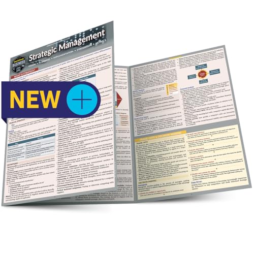 Strategic Management QuickStudy Laminated Reference &amp Study Guide [Fold-out book or cha]
