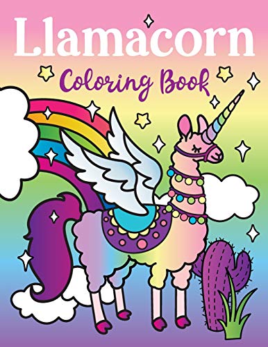 Llamacorn Coloring Book [Paperback]