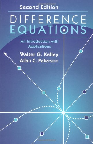 Difference Equations An Introduction with Applications [Hardcover]