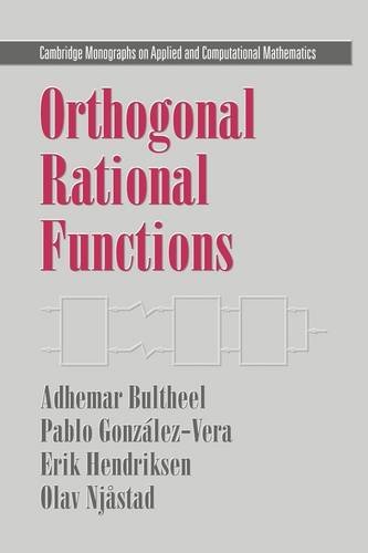 Orthogonal Rational Functions [Paperback]