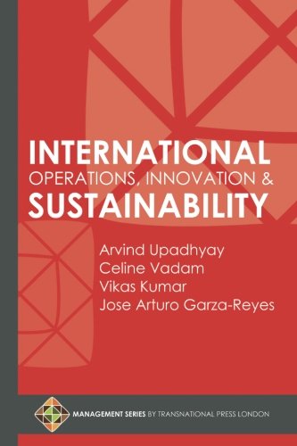 International Operations, Innovation and Sustainability [Paperback]