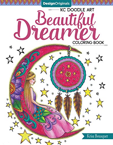 KC Doodle Art Beautiful Dreamer Coloring Book [Paperback]