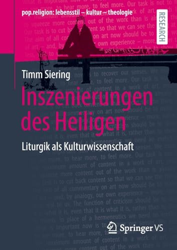 Inszenierungen des Heiligen Liturgik als Kulturwissenschaft [Paperback]