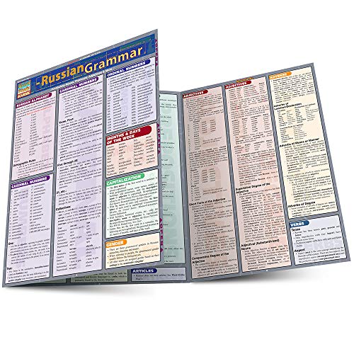 Russian Grammar [Fold-out book or cha]
