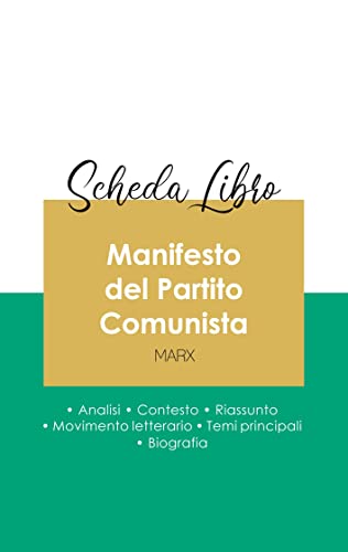 Scheda Libro Manifesto Del Partito Comunista Di Karl Marx (Analisi Letteraria Di
