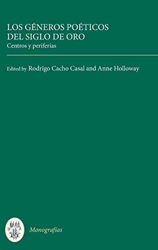 Los Gineros Poiticos Del Siglo De Oro (monografmas A) [Hardcover]