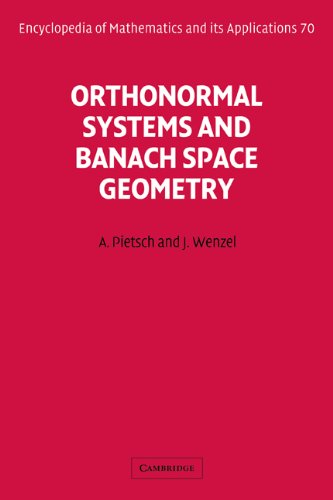 Orthonormal Systems and Banach Space Geometry [Paperback]