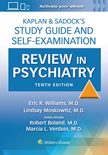 Kaplan &amp Sadocks Study Guide and Self-Examination Review in Psychiatry [Paperback]