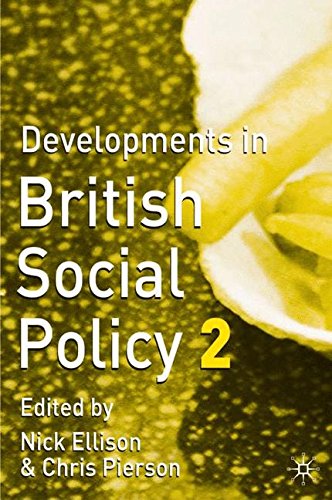 Developments in British Social Policy [Paperback]