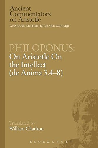 Philoponus On Aristotle On the Intellect (de Anima 3.4-8) [Paperback]
