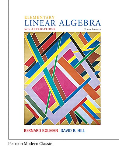 Elementary Linear Algebra with Applications (Classic Version) [Paperback]