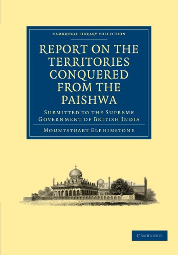 Report on the Territories Conquered from the Paishwa Submitted to the Supreme G [Paperback]