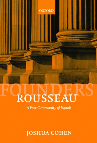 Rousseau A Free Community of Equals [Paperback]