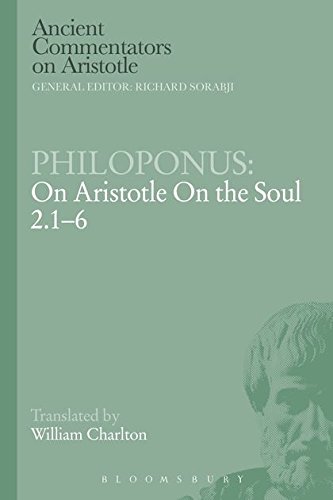 Philoponus On Aristotle On the Soul 2.1-6 [Paperback]