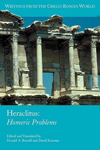 Heraclitus Homeric Problems (writings From The Greco-Roman World) [Paperback]
