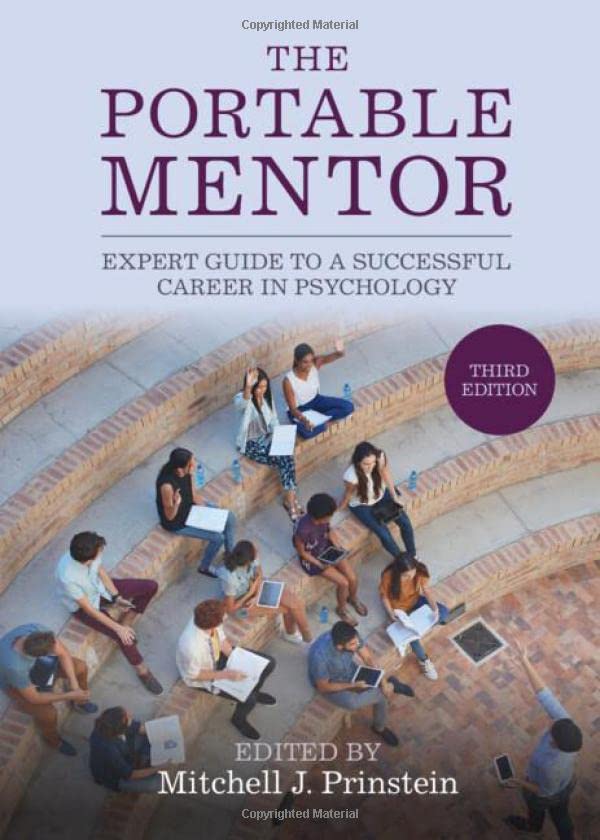The Portable Mentor Expert Guide to a Successful Career in Psychology [Hardcover]