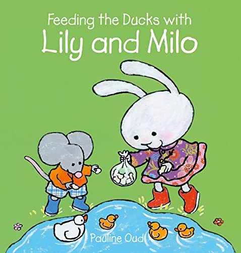 Feeding The Ducks With Lily & Milo       [CLOTH               ]